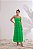 VESTIDO JUJU LONGUETE LASTEX - VERDE BANDEIRA - Imagem 2