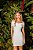 VESTIDO JESSIE CURTO LAÇO - OFF WHITE - Imagem 1