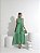 VESTIDO GOLA ALTA CHIFFON - VERDE - Imagem 1