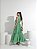 VESTIDO GOLA ALTA CHIFFON - VERDE - Imagem 2