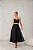CONJUNTO TOP E SAIA PROVENÇA - PRETO - Imagem 1