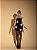 VESTIDO TUBINHO NEW FLOWERS - PRETO - Imagem 1