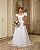 VESTIDO DE NOIVA BORDADO MARIE - BRANCO - Imagem 1