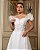 VESTIDO DE NOIVA BORDADO MARIE - BRANCO - Imagem 2