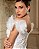 VESTIDO DE NOIVA BORDADO MARIE - BRANCO - Imagem 3