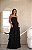 VESTIDO ESPANHA LONGO T.Q.C CAMADAS - PRETO - Imagem 1