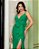 VESTIDO DE FESTA LONGO LORRAINE - VERDE BANDEIRA - Imagem 2
