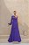 VESTIDO LONGO UM OMBRO EM CAMADAS LUÍSA - ROXO - Imagem 5