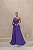 VESTIDO LONGO UM OMBRO EM CAMADAS LUÍSA - ROXO - Imagem 1