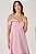 VESTIDO MIDI OMBRO A OMBRO COM ALÇA SANDRA - ROSA - Imagem 2