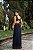 VESTIDO LONGO METALIZADO BOÊMIA - AZUL MARINHO - Imagem 6