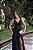 VESTIDO LONGO METALIZADO BOÊMIA - AZUL MARINHO - Imagem 4