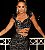 CONJUNTO PAETÊ AMARRAÇÃO CLOSET DELUXE - PRETO - Imagem 3