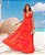 VESTIDO LONGO BABADOS COSTAS ABERTAS CLOSET DELUXE - VERMELHO - Imagem 3