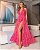 VESTIDO RENDA DETALHE FENDA CLOSET DELUXE - PINK - Imagem 1