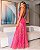 VESTIDO RENDA DETALHE FENDA CLOSET DELUXE - PINK - Imagem 2