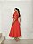 VESTIDO JÚLIA MIDI CINTO MAXI LAÇO - VERMELHO - Imagem 2
