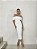 VESTIDO JENNIFER CANELADO OMBRO A OMBRO - OFF WHITE - Imagem 1