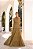 VESTIDO TULUM GOLA ALTA TULE - VERDE OLIVA - Imagem 1