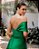 VESTIDO FESTA GLAM DECOTE OMBRO A OMBRO ZIBELINE - VERDE ESMERALDA - Imagem 2
