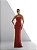 VESTIDO BÁRBARA LONGO LAÇO - VERMELHO - Imagem 1