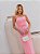 VESTIDO BÁRBARA LONGO LAÇO - ROSA - Imagem 4