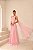 VESTIDO BRUXELAS LONGO CALDA NAS COSTAS - ROSA - Imagem 8