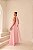 VESTIDO BRUXELAS LONGO CALDA NAS COSTAS - ROSA - Imagem 7