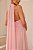 VESTIDO BRUXELAS LONGO CALDA NAS COSTAS - ROSA - Imagem 4