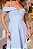 VESTIDO MIDI OMBRO A OMBRO COM ALÇA SANDRA - AZUL CLARO - Imagem 3