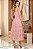 VESTIDO MISS MISSES LONGO RENDA COM ZIPER - ROSÉ - Imagem 2