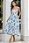 VESTIDO MIDI LUCIA ESTAMPADO DETALHE CIANINHA - BEGE - Imagem 1