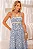 VESTIDO MIDI LUCIA ESTAMPADO DETALHE CIANINHA - AZUL - Imagem 2
