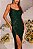 VESTIDO PAETÊ LONGO FENDA CRISTAL - VERDE - Imagem 4