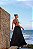 VESTIDO LONGO PLISSADO JUJU - PRETO - Imagem 4