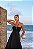 VESTIDO LONGO PLISSADO JUJU - PRETO - Imagem 5