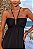 VESTIDO LONGO PLISSADO JUJU - PRETO - Imagem 6