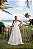 VESTIDO LONGO CREPE SILK OFF WHITE - DÉBORA - Imagem 1