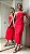 VESTIDO MIDI ALFAIATARIA PÉROLAS - VERMELHO - Imagem 1