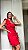 VESTIDO NULA MANGA PEPLUM ÉDEN - VERMELHO - Imagem 5