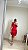 VESTIDO NULA MANGA PEPLUM ÉDEN - VERMELHO - Imagem 1