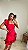 VESTIDO NULA MANGA PEPLUM ÉDEN - VERMELHO - Imagem 2