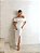 VESTIDO OMBRO A OMBRO MIDI BABADOS PATY - BRANCO - Imagem 1