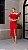 VESTIDO OMBRO A OMBRO MIDI BABADOS PATY - VERMELHO - Imagem 1