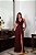 VESTIDO FESTA LONGO METALIZADO BOÊMIA - MARSALA - Imagem 1