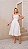 VESTIDO MARIA COM ALÇA E COM DETALHE GUIPIR - OFF WHITE - Imagem 1