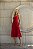 VESTIDO MARIA COM ALÇA E COM DETALHE GUIPIR - VERMELHO - Imagem 2