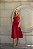 VESTIDO MARIA COM ALÇA E COM DETALHE GUIPIR - VERMELHO - Imagem 3