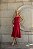 VESTIDO MARIA COM ALÇA E COM DETALHE GUIPIR - VERMELHO - Imagem 4