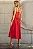 VESTIDO MARIA COM ALÇA E COM DETALHE GUIPIR - VERMELHO - Imagem 5